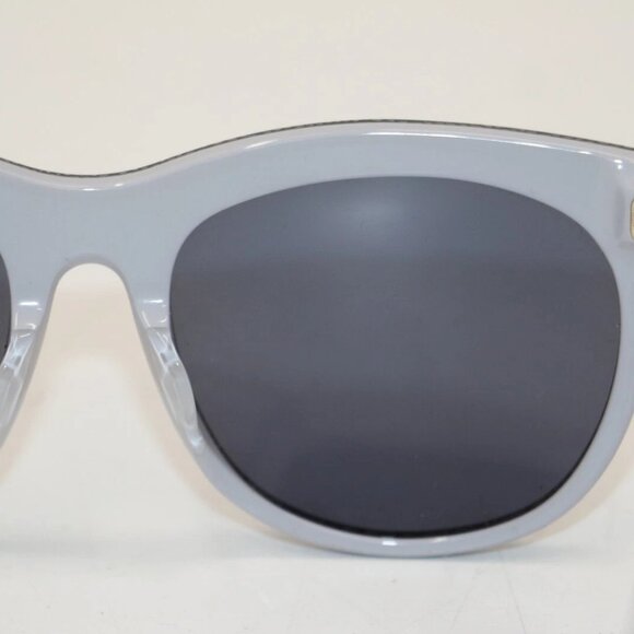 Balenciaga 24 Textured Cat Eye Sunglasses - White/Grey - Picture 3 of 16